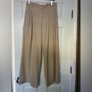 Banana Republic Women's Wide Leg Pants - Tan
